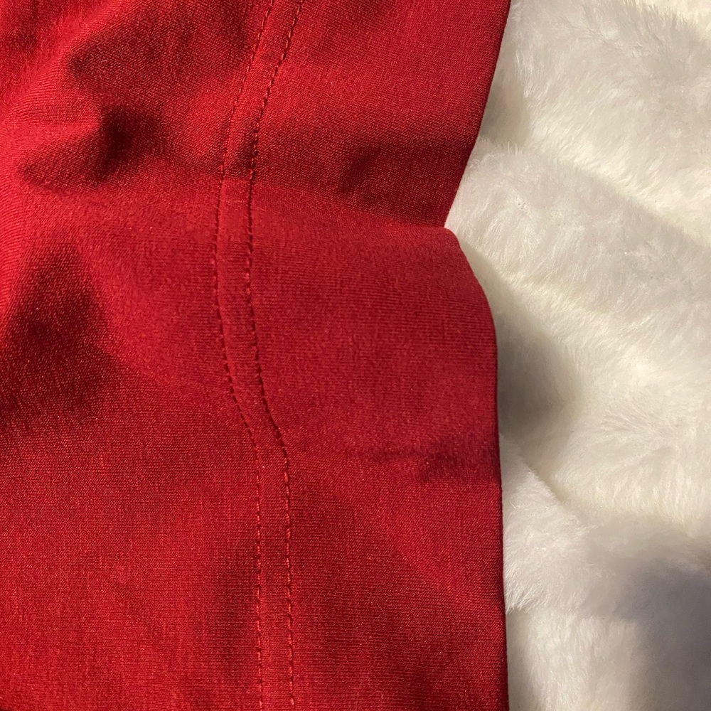 Sleeveless Burgundy Jumpsuit - Picture 11 of 12